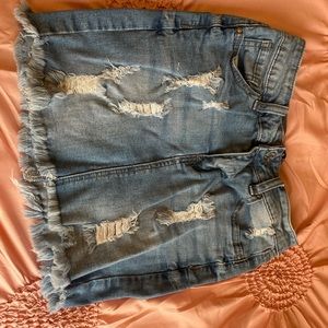 Rue 21 Jean skirt